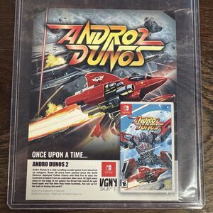 Andro Dunos 2 Nintendo Switch Promo Flier Flyer Art Postcard Nintendo VGNYsoft